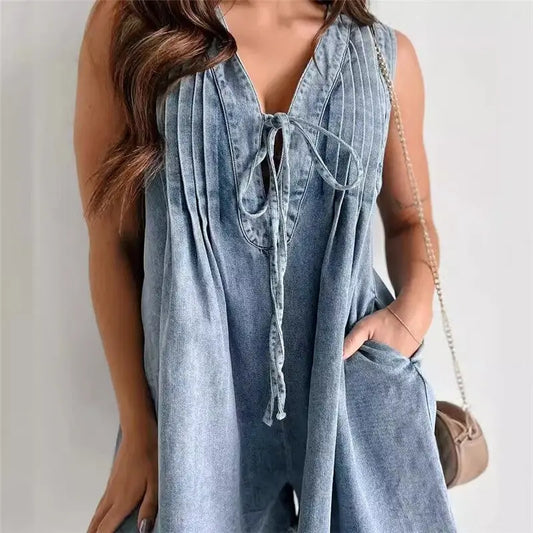 Denim Daydream Romper