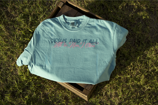 Jesus Paid It All Tee