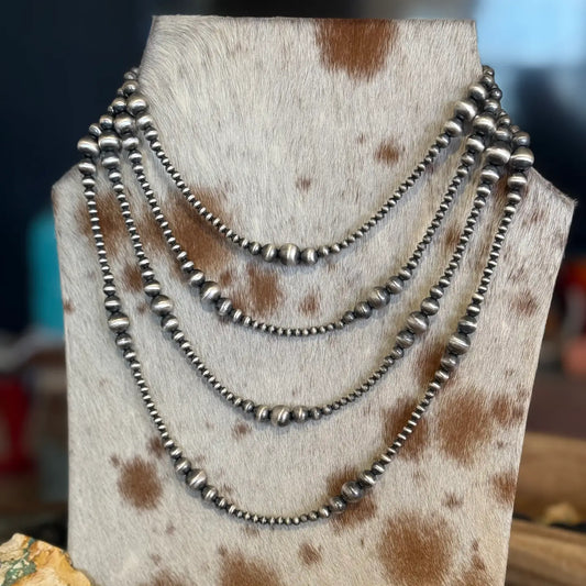 Graduated Sterling Pearls